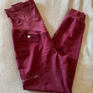 Figs Women's Burgundy Pants